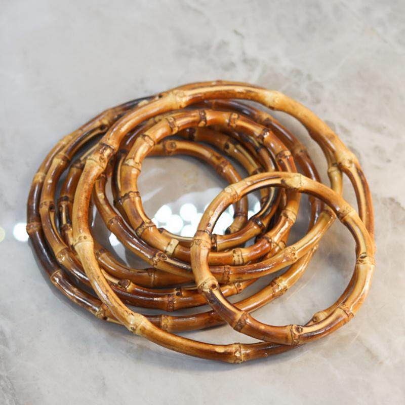 精美DIY编制竹手挽竹圈真竹子箱包布袋编织烤黑 包包提手竹环配件,淘宝优惠券,粉丝福利购,淘宝优惠卷