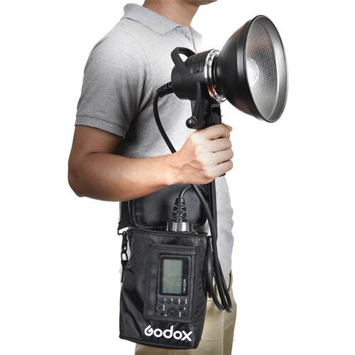 神牛AD600外拍灯高速同步闪光灯2.4G无线高速TTL户外摄影灯AD600B - 图1