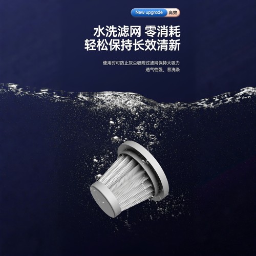 无线车载吸尘器家用锂电大吸力功率强力手持式小型车用清洁吸尘机 - 图3