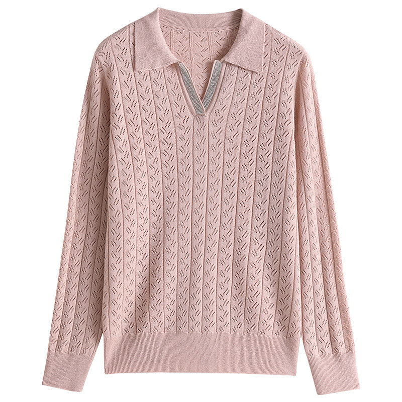 羊毛衫洋气2020春秋季新款针织衫 给丽尚毛针织衫