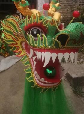 小龙红色儿童龙头秧歌龙头舞龙