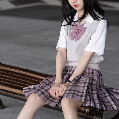 「清仓大促」原创JK制服格裙  往日情书 日系百褶裙学生半身裙 - 图2