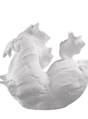 环球家居软装设计中式飞马南瓜乌篷船样板房间办公室玄关雕塑摆件