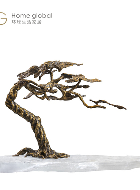 环球样板房间铜软装设计雕塑摆件