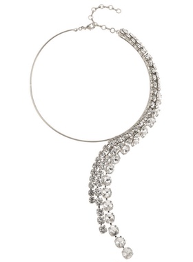 小众高级感镶钻流苏长款锁骨链