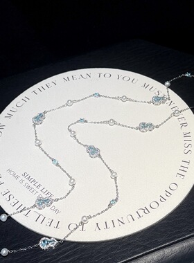 满天星“福禄葫芦”毛衣链5-6mm天然淡水珍珠90cm左右可戴两圈