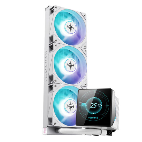 钛钽LG600 LG700PRO LX800PRO CPU一体式360水冷散热器IPS屏幕显 - 图1