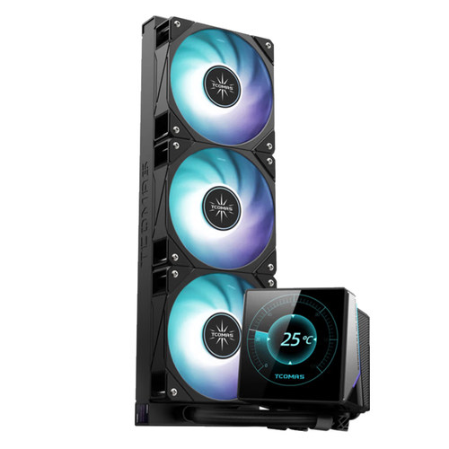 钛钽LG600 LG700PRO LX800PRO CPU一体式360水冷散热器IPS屏幕显 - 图0