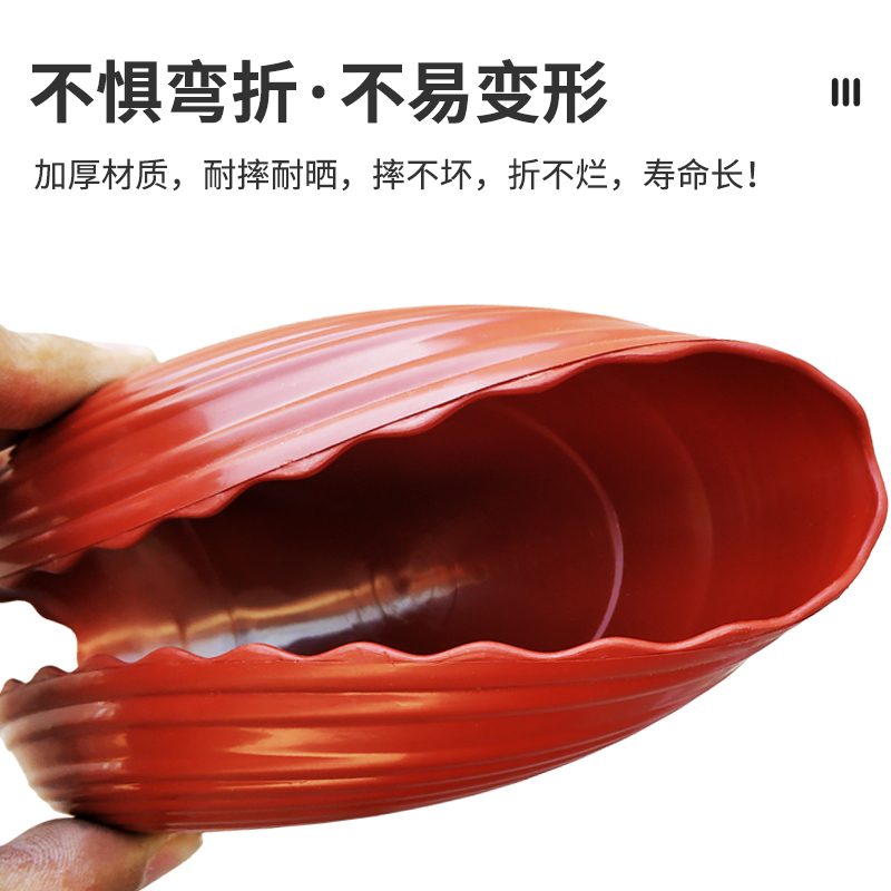 花盆垫底托盘塑料花盘加厚底盘垫室内接水盘多肉圆形底托花盆底座 - 图0