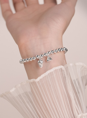925银手链女新款手镯轻奢小众