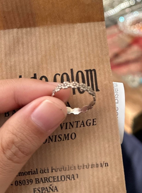 中古小雏菊花朵戒指女2026新款