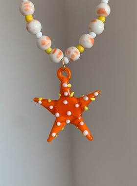 小海星项链2026新款海边度假风