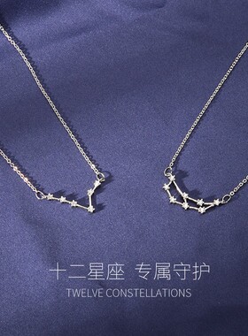 十二星座专属项链女精致时尚百搭