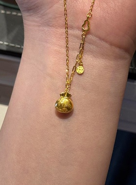 金色福袋项链女2025新款