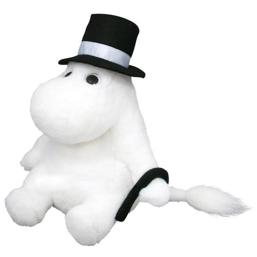 日本采购正品moomin限量正版姆明一族小肥肥姆明公仔玩偶毛绒玩具 - 图2