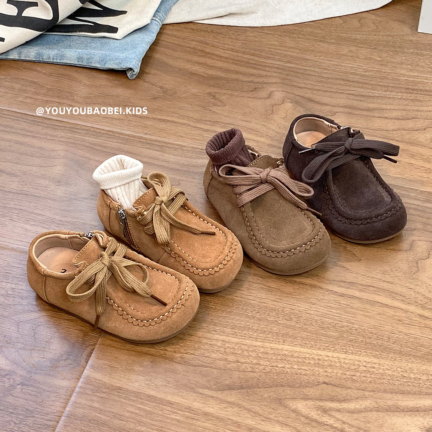 韩版儿童皮鞋2025秋季新款真皮女童单鞋勃肯鞋软底透气男童豆豆鞋,淘宝优惠券,粉丝福利购,淘宝优惠卷