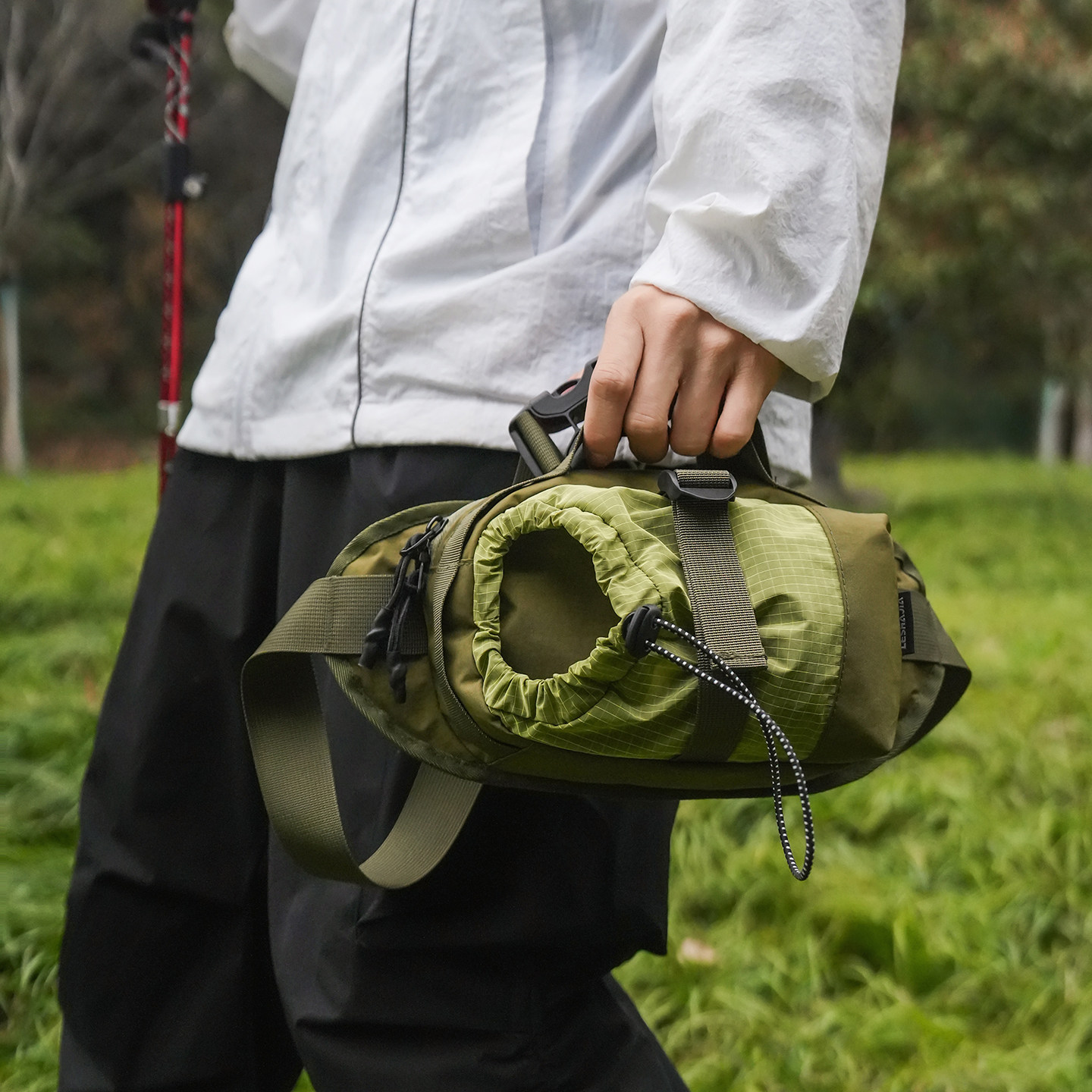 Outdoor chest bag mountaineering hiking crossbody bag