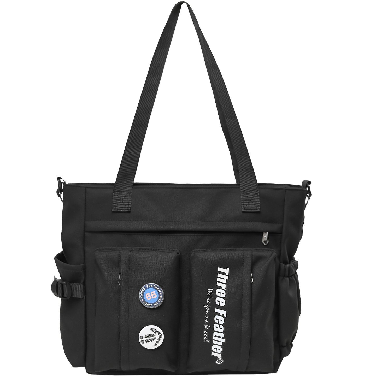 工装潮牌斜挎包男生学生上课补习包手提手拎补课袋大容量单肩背包,淘宝优惠券,粉丝福利购,淘宝优惠卷