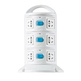 NIU REN Multi -Layer Three -Dimensional Panel Panel Panel Stand -Type Power Socket Dragon Панель Dragon Независимый переключатель -in plug -in board с перегрузкой