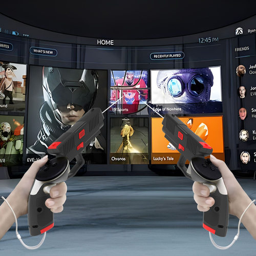 Meta quest 3/3s手柄枪虚拟现实vr眼镜配件quest3射击游戏 - 图0