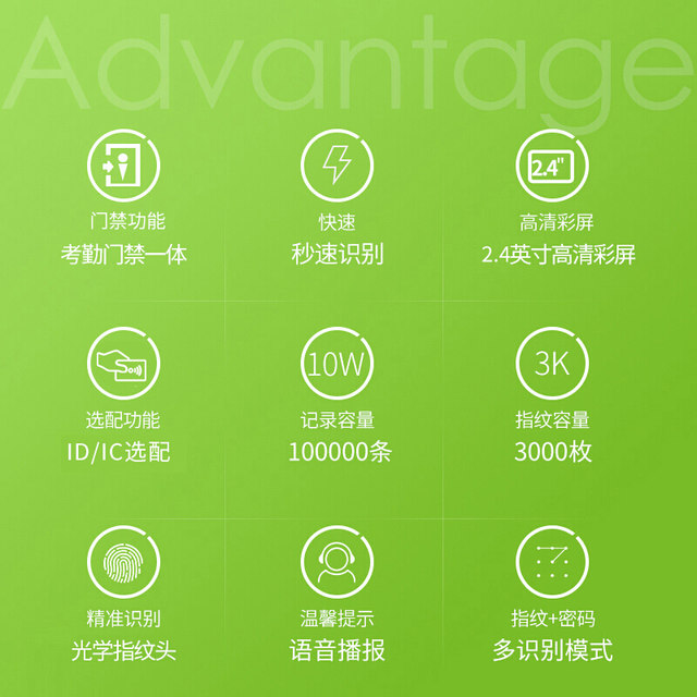 ZKTeco Entropy F18 attendance and access control all-in-one machine