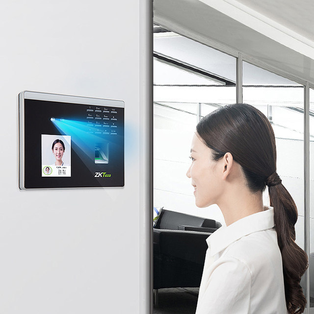 Time card machine zkteco fingerprint attendance machine