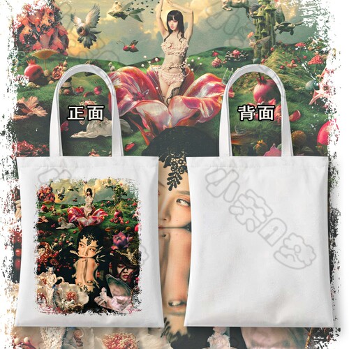 蔡依林2026PLEASURE巡回演唱会帆布袋周边粉丝应援单肩通勤包 - 图0