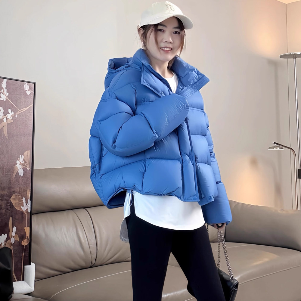 龟背棉服女装短款冬季2025新款加厚保暖连帽小个子面包服棉衣外套,淘宝优惠券,粉丝福利购,淘宝优惠卷