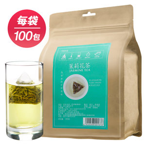 茉莉花茶茶叶三角袋泡茶茶包包邮茶花草茶水品元100小包