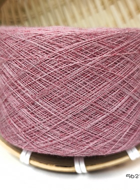 羊火火56号32到68S100优质夹花长绒棉四季适合手工编织袜子线50g