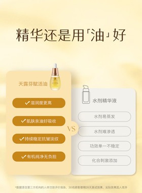 天露芬精华油抗皱淡纹保湿干皮