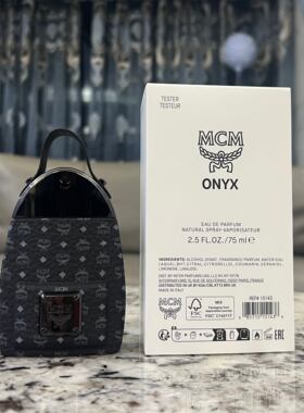 正品现货 MCM限量香水黑玛瑙柏林铭耀钻石怦然心动双肩包造型香水