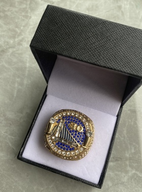 金州勇士2022库里总冠军戒指杜兰特汤普森周边纪念情人节生日礼品