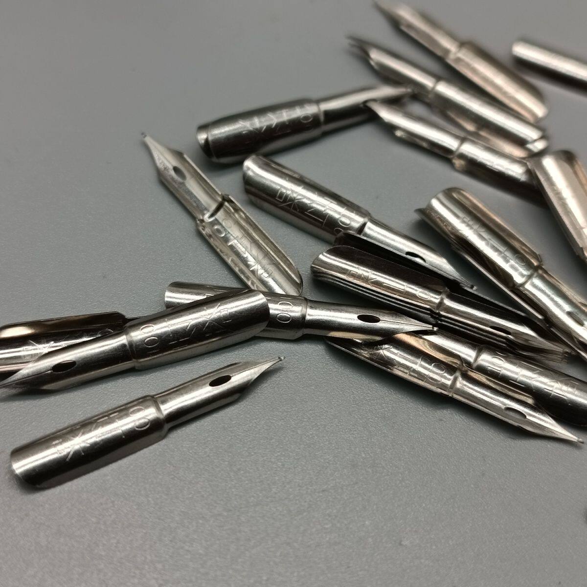 八十年代 10支装上海灯塔100笔尖漫画蘸水笔收藏怀旧文具绘画绘图,淘宝优惠券,粉丝福利购,淘宝优惠卷