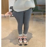 Детские флисовые зимние леггинсы, утепленные штаны, 2023, в корейском стиле