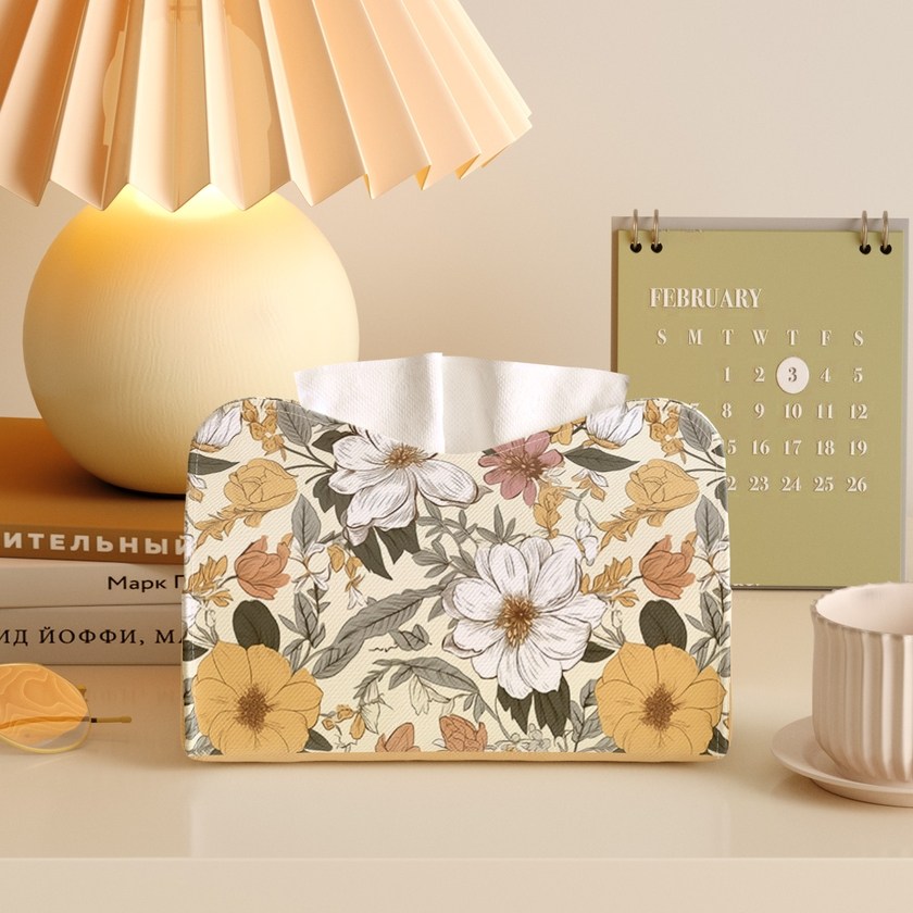 东南亚热带风格纸巾盒家用客厅餐桌床头柜布艺创意抽纸盒柔软绒面,淘宝优惠券,粉丝福利购,淘宝优惠卷