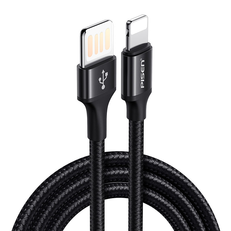 品胜苹果12数据线iPhone11ProMax充电器线快充x冲电7plus加长mini手机6s适用于8p短xr便携cd平果ios快速2米短 - 图0