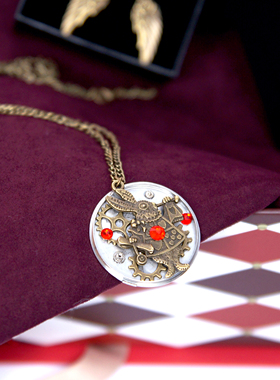 蒸汽大陆兔子项链吊坠