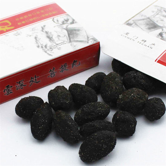 独鹤青津果菩提丸蜜饯果脯干青橄榄咸橄榄干闽南特产美食小吃零食