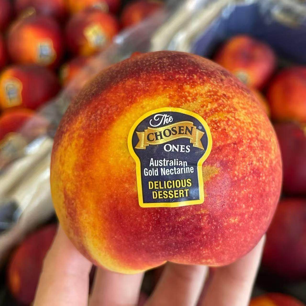 现货澳洲金腰带黄油桃新鲜水果进口黄肉桃子2斤礼盒装8斤顺丰包邮,淘宝优惠券,粉丝福利购,淘宝优惠卷