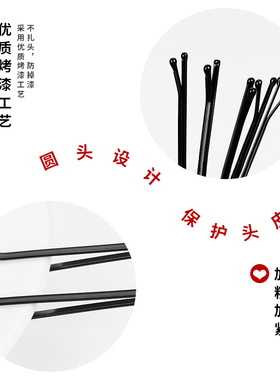 黑色一字夹后脑勺固定碎发夹子波浪头饰小黑卡子头发发夹发卡女