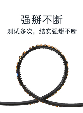 左欧发箍日韩闪耀水钻发卡头箍