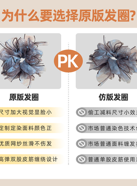 高级感网纱蓬松显发量百搭不挑人