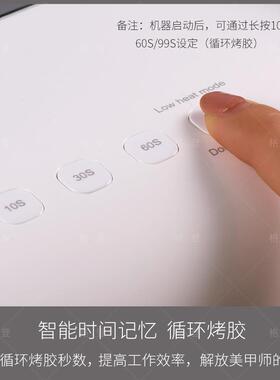 钰创合成SUN3S美甲灯SUNUV烤灯48w光疗机LED感应指甲烘干机