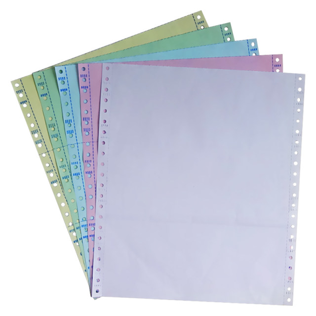 241 dot matrix printing paper two-part triplet