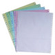241 dot matrix printing paper two-part triplet