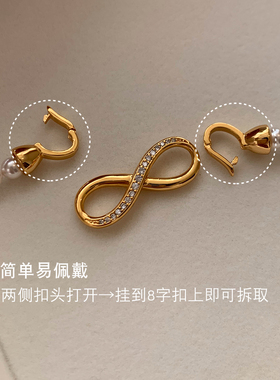 珠珠项链女2025新款爆款高级感轻奢小众多层双层叠戴锁骨颈链