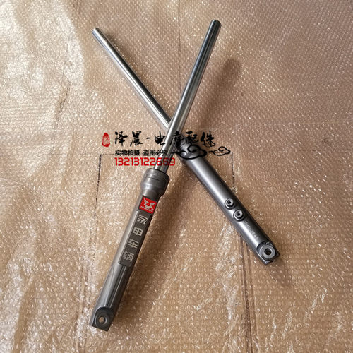 江苏宗申电动三轮车前减震避震器31/ 33mm粗杆竖孔液压减震 原厂 - 图0