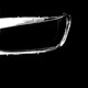 Suitable for Citroen's old Elysee headlight shades Citroen 02-06 Elysee headlight shades