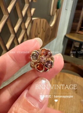BNNVintage复古中古女耳钉耳夹